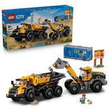 LEGO 60494 CITY DUMP TRUCK & FRONT END LOADER AGE: 8+