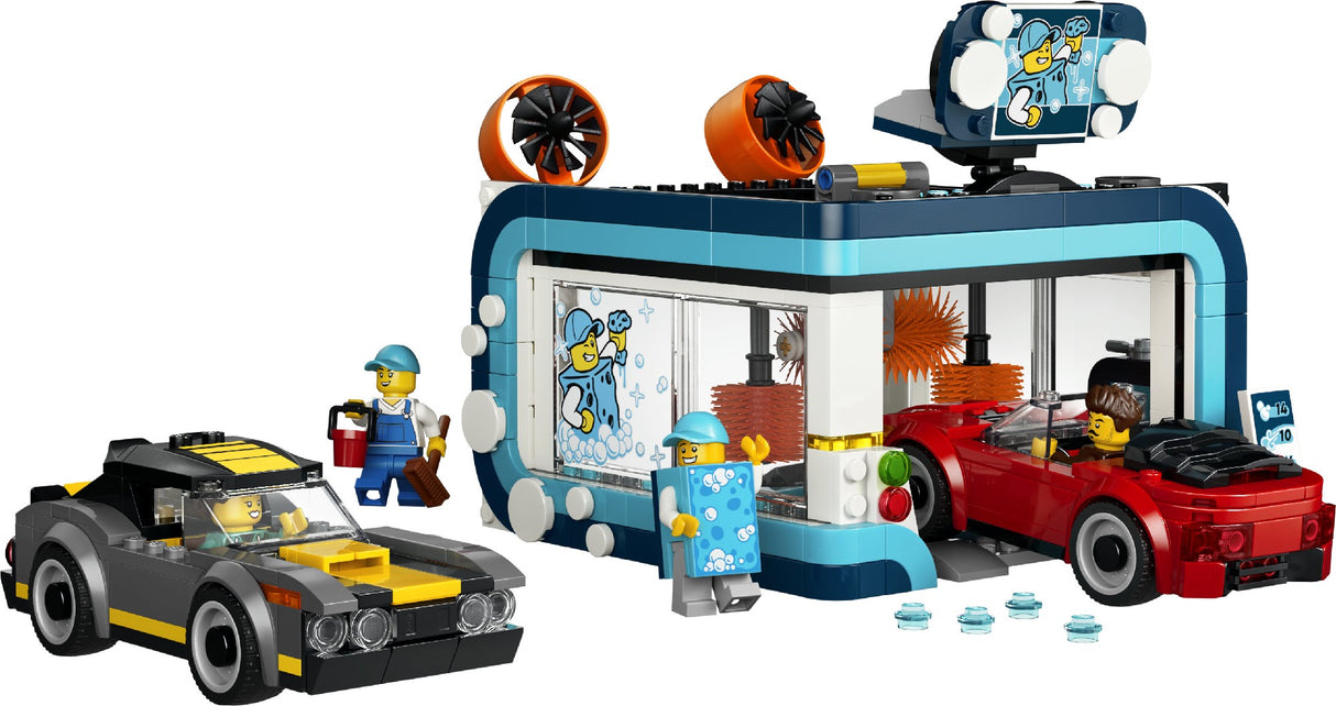 LEGO 60497 CITY DRIVE-THROUGH CAR WASH AGE: 6+
