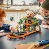 LEGO 60501 CITY LAVA LAND ROLLER COASTER PARK AGE: 8+