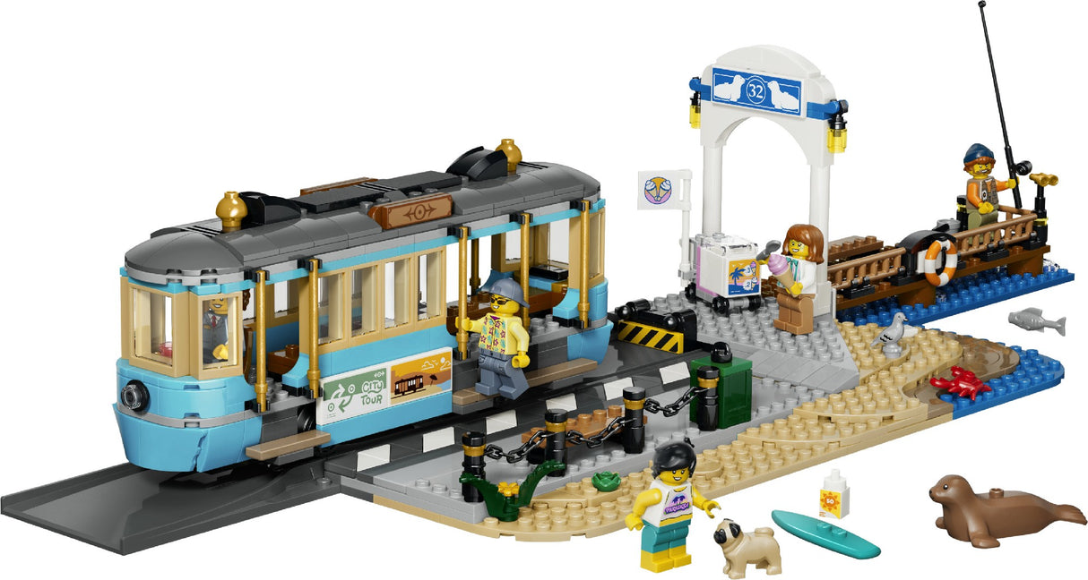 LEGO 60506 CITY CLASSIC BEACH STREETCAR AGE: 7+