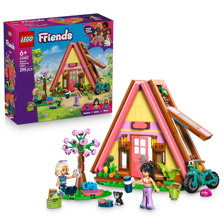 LEGO 42682 LEGO FRIENDS NATURE GLAMPING CABIN AGE: 6+