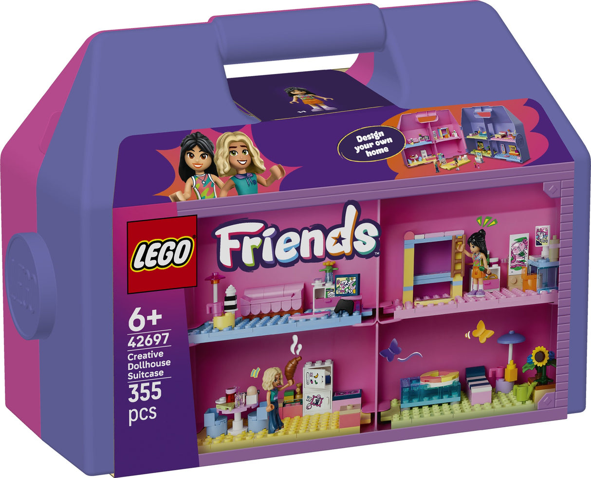 LEGO 42697 LEGO FRIENDS CREATIVE DOLLHOUSE SUITCASE AGE: 6+