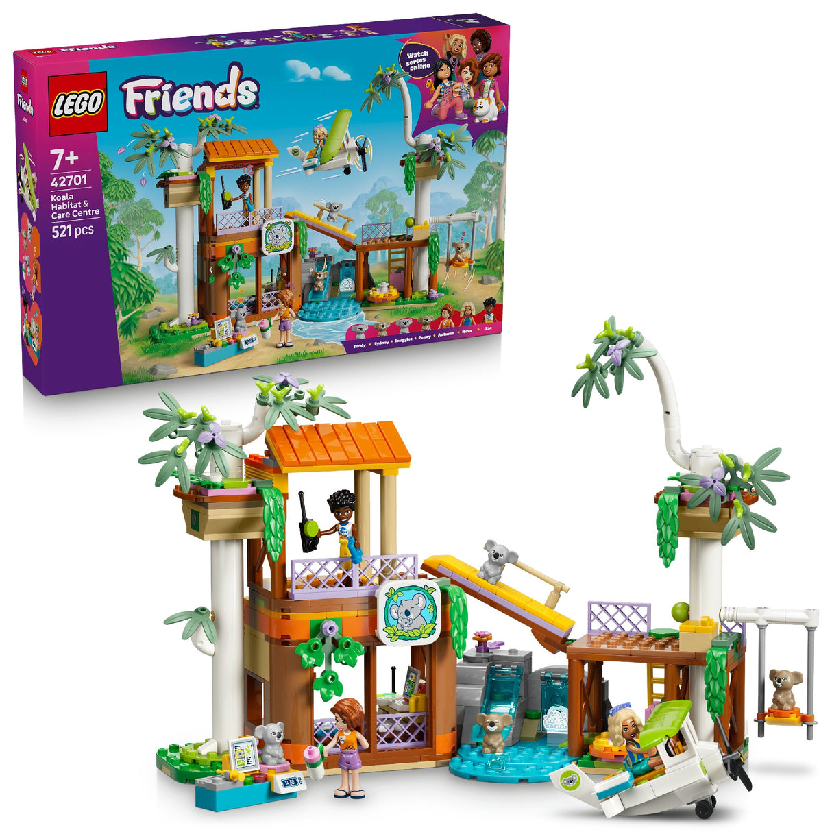 LEGO 42701 LEGO FRIENDS KOALA HABITAT & CARE CENTER AGE: 7+