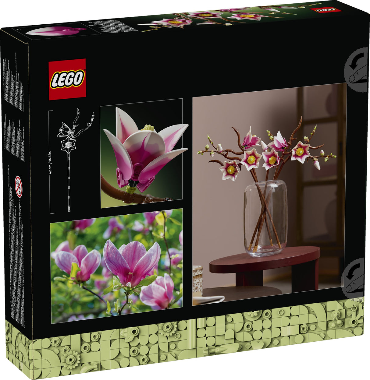 Lego Botanicals Magnolia Branches 1510 Age: 18+