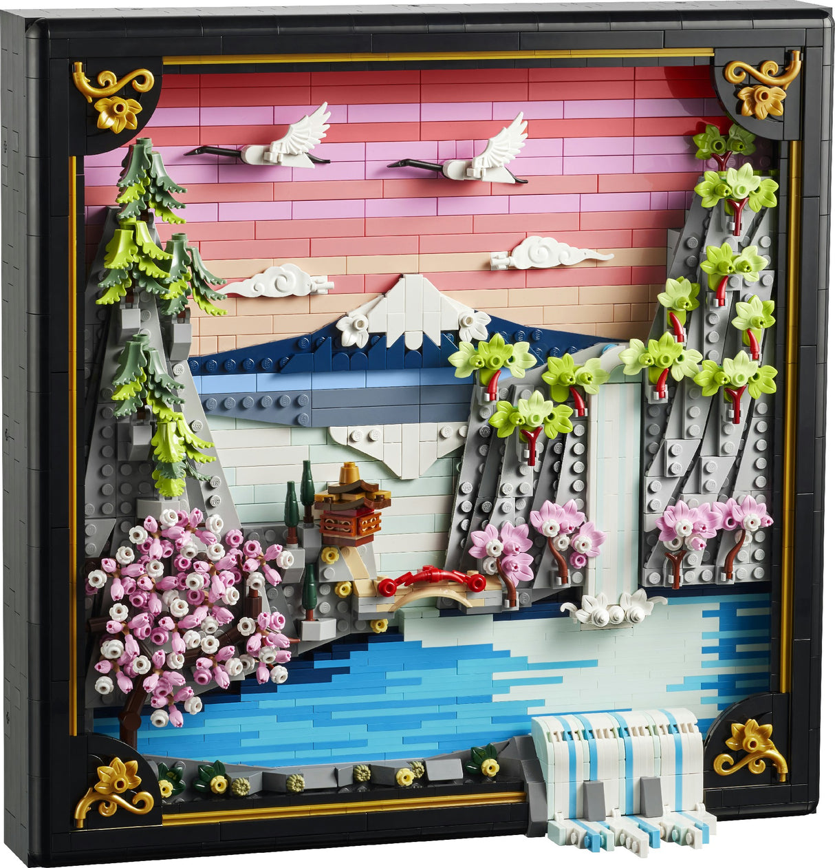 LEGO ART JAPANESE CHERRY BLOSSOM LANDSCAPE 31218 AGE: 18+