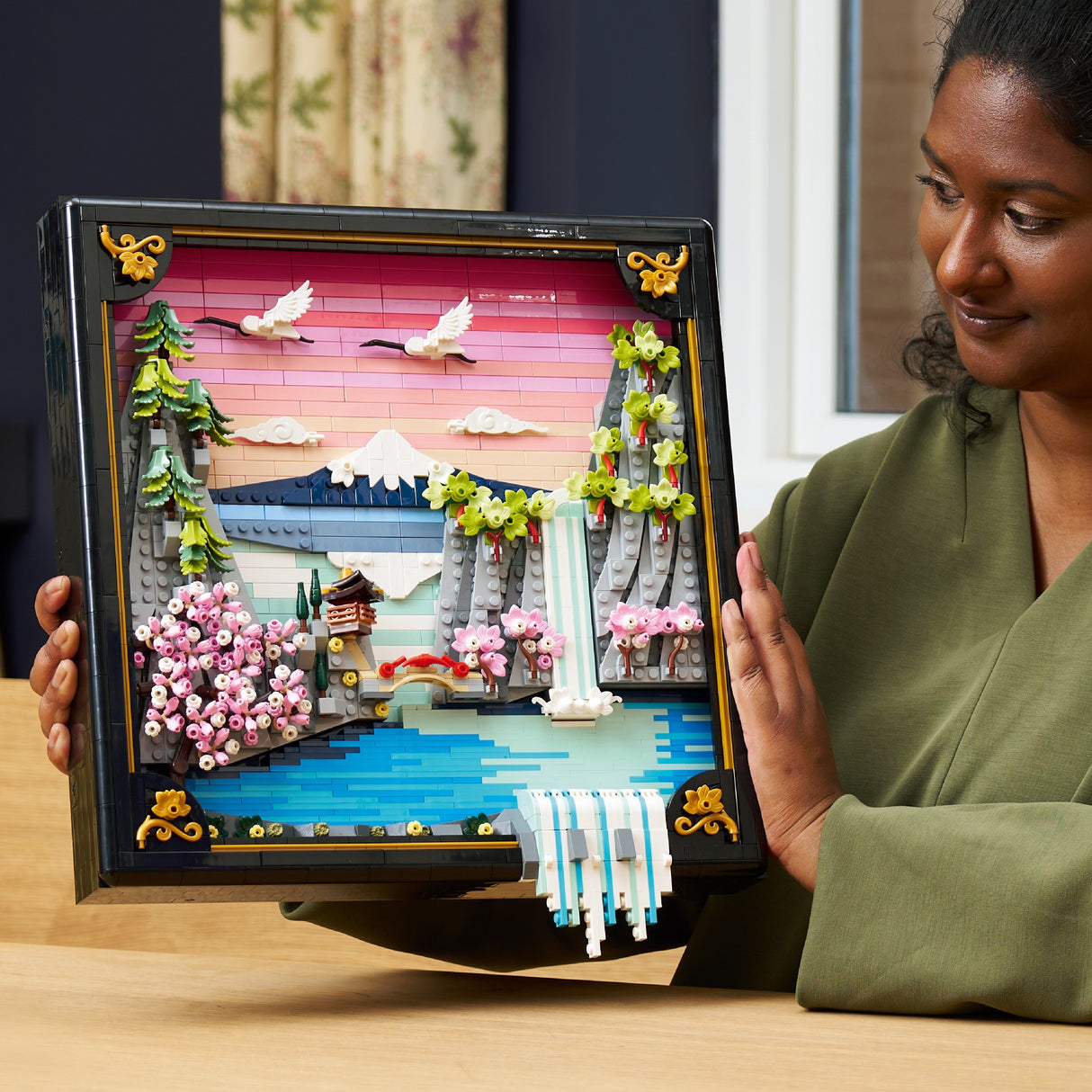 LEGO ART JAPANESE CHERRY BLOSSOM LANDSCAPE 31218 AGE: 18+