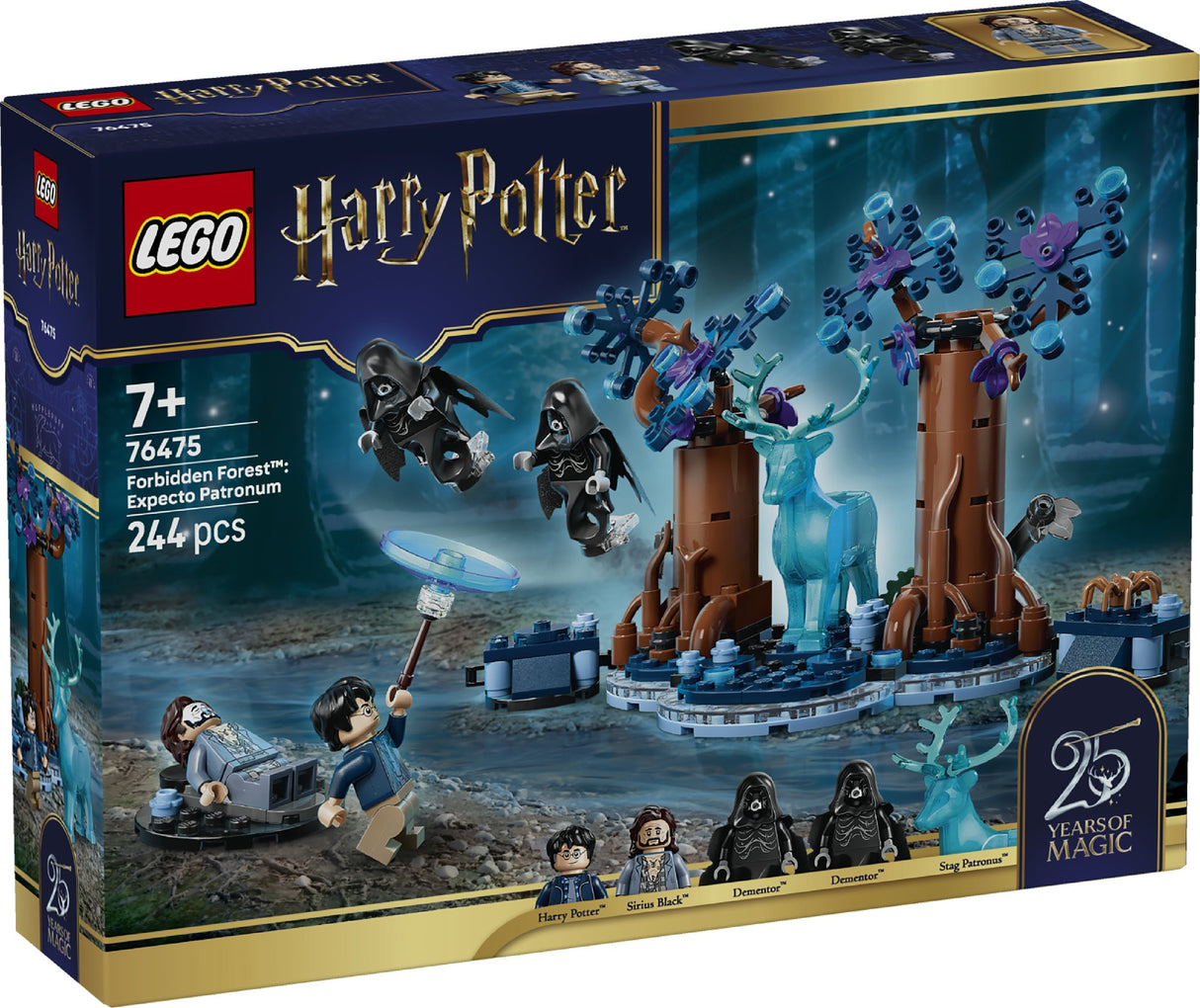 LEGO 76475 HARRY POTTER FORBIDDEN FOREST - EXPECTO PATRONUM AGE: 7+