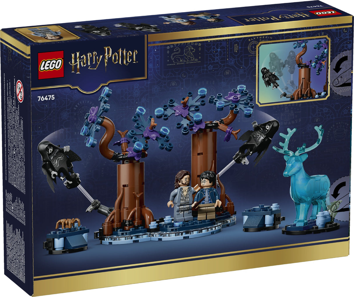 LEGO 76475 HARRY POTTER FORBIDDEN FOREST - EXPECTO PATRONUM AGE: 7+