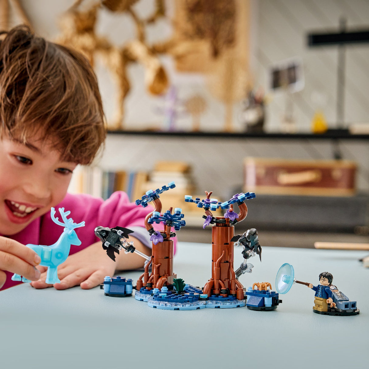 LEGO 76475 HARRY POTTER FORBIDDEN FOREST - EXPECTO PATRONUM AGE: 7+