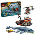 LEGO 77983 JURASSIC WORLD MOSASAURUS DINOSAUR BOAT ATTACK AGE: 7+