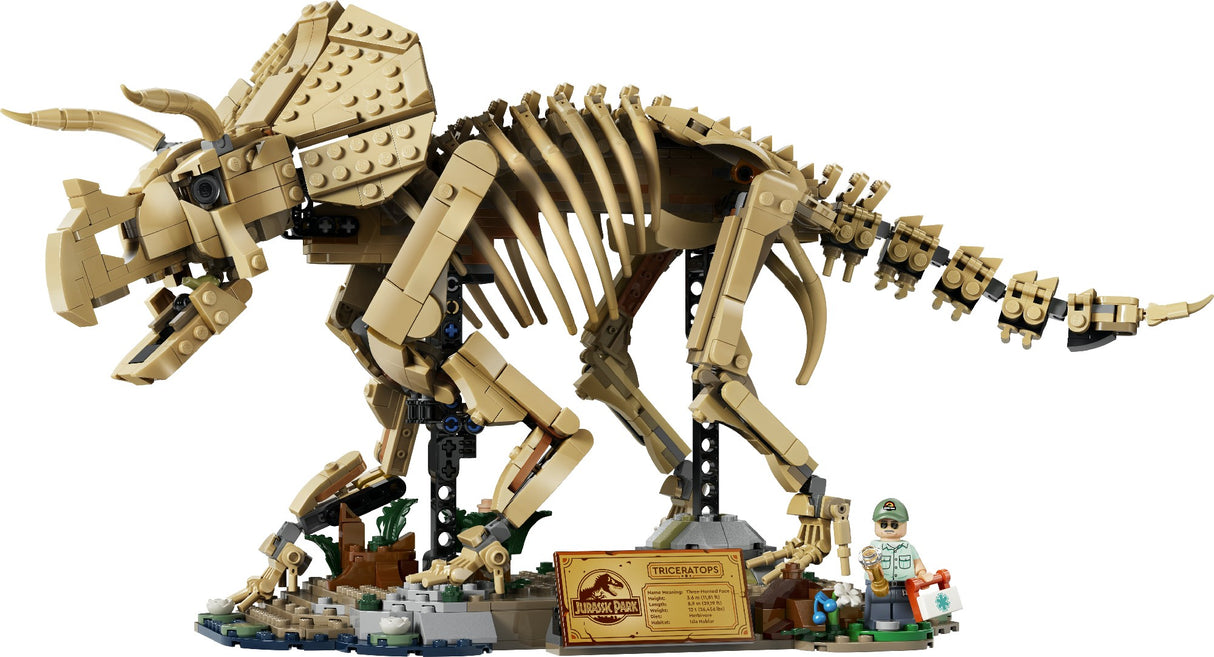LEGO 77985 JURASSIC WORLD DINOSAUR FOSSILS - TRICERATOPS AGE: 18+