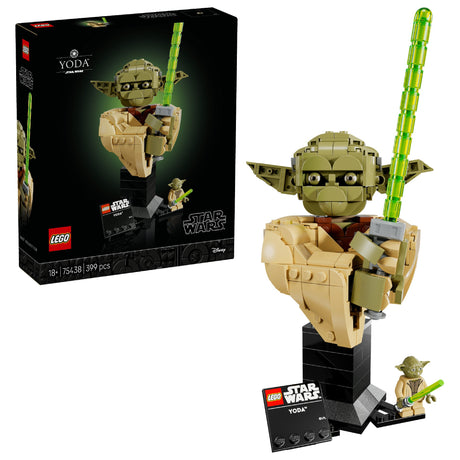 Lego Star Wars Yoda Bust 75438 Age: 18+