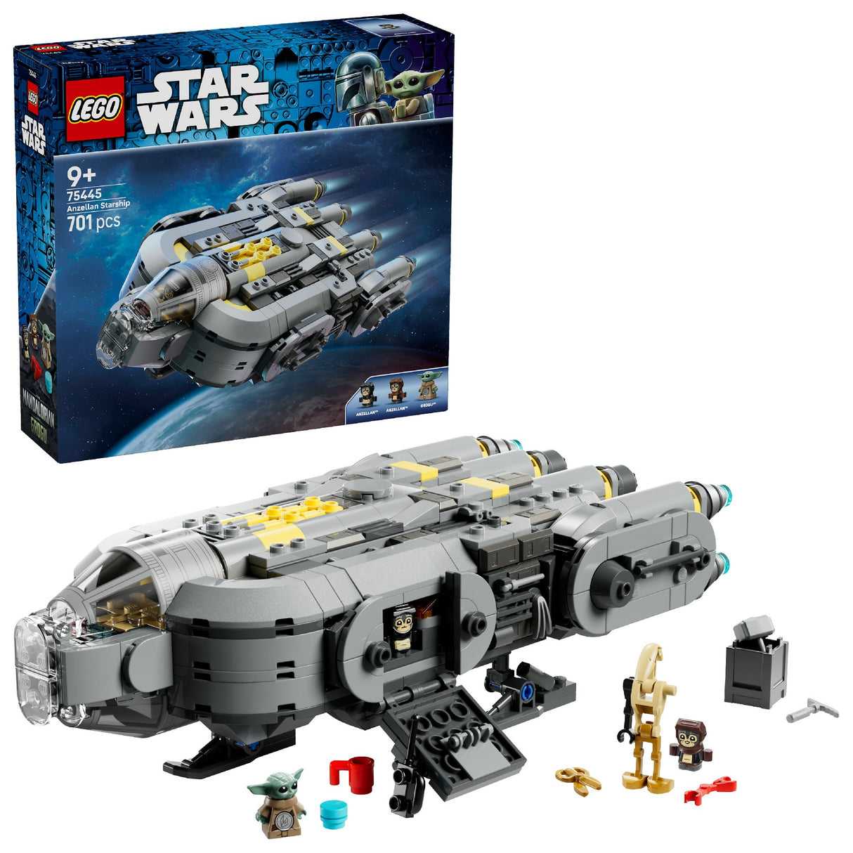 Lego Star Wars Anzellan Starship 75445 Age: 9+