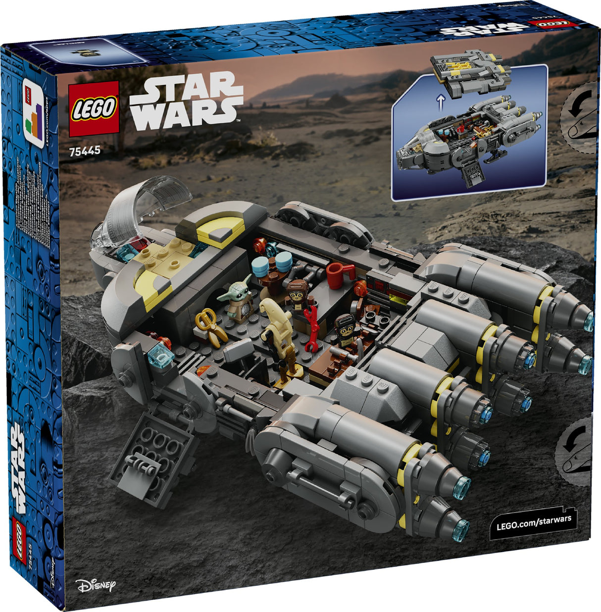 Lego Star Wars Anzellan Starship 75445 Age: 9+