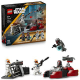 LEGO STAR WARS TM SIEGE OF MANDALORE BATTLE PACK 75449 AGE: 6+