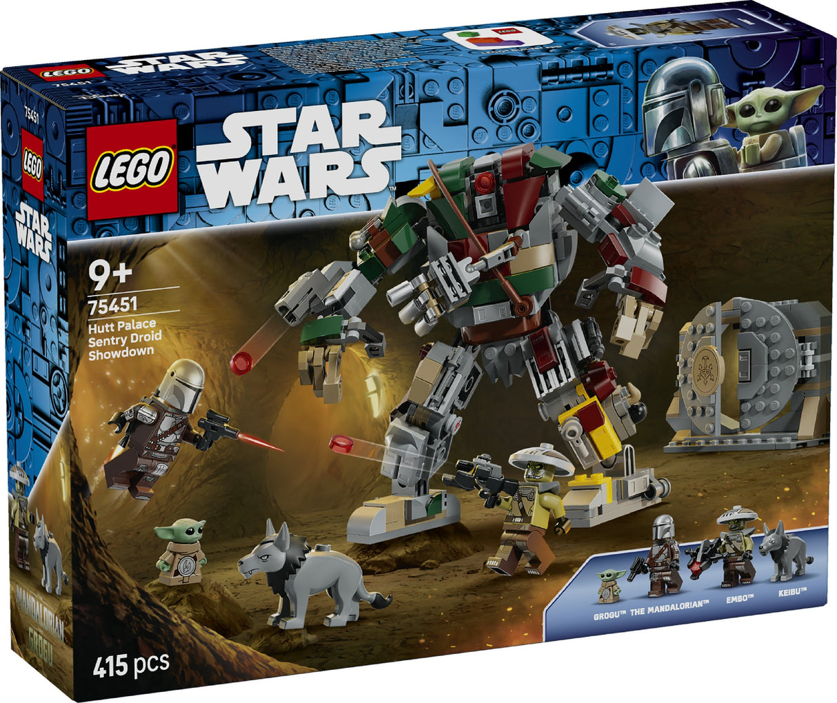 LEGO 75451 STAR WARS HUTT PALACE SENTRY DROID SHOWDOWN AGE:  9+