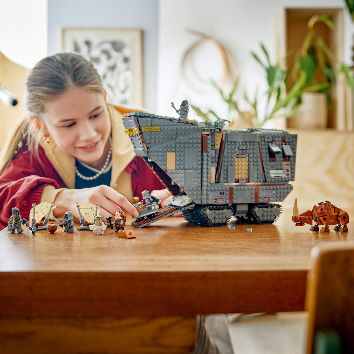 LEGO 75453 STAR WARS OFFWORLD SANDCRAWLER AND MUDHORN AGE: 14+