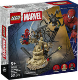 LEGO SUPER HEROES MARVEL SPIDERMAN VS SANDMAN 76334 AGE: 9+