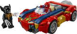 LEGO SUPER HEROES MARVEL SPIDER-MAN CAR VS. VENOMIZED WOLVERINE 76336 AGE: 7+