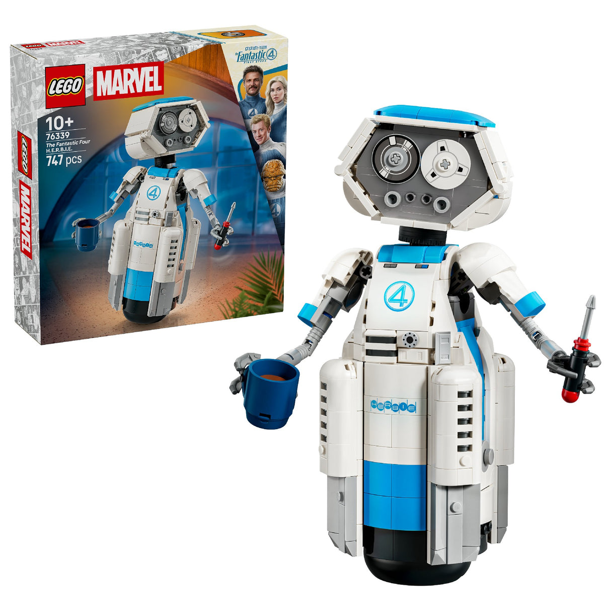 LEGO 76339 MARVEL The Fantastic Four H.E.R.B.I.E. AGE: 10+