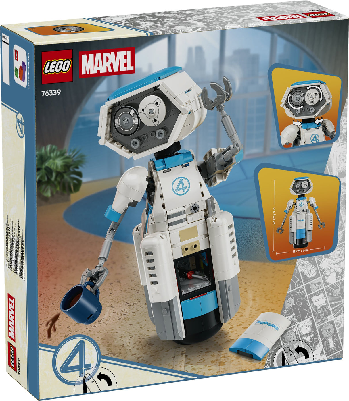 LEGO 76339 MARVEL The Fantastic Four H.E.R.B.I.E. AGE: 10+