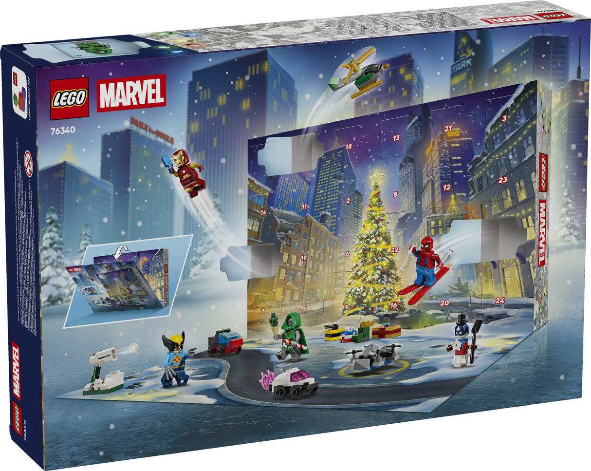 LEGO 76340 SUPER HEROES MARVEL ADVENT CALENDAR 2026 AGE: 6+