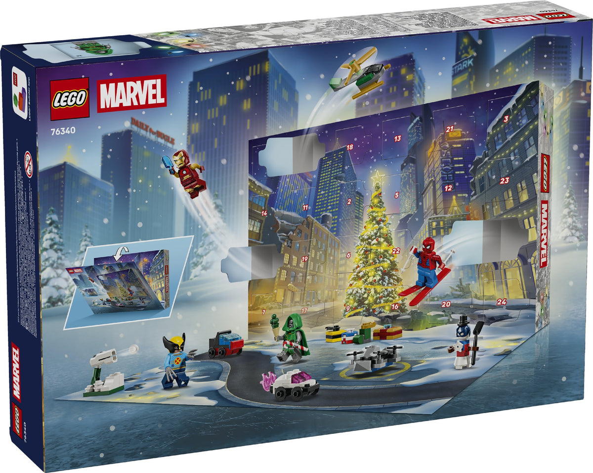 LEGO 76340 SUPER HEROES MARVEL ADVENT CALENDAR 2026 AGE: 6+