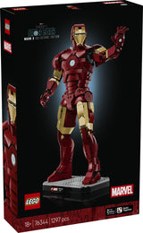 LEGO SUPER HEROES IRON MAN MARK 3 COLLECTORS 76344 AGE: 18+