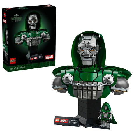 LEGO 76345 MARVEL DOCTOR DOOM BUST AGE: 18+