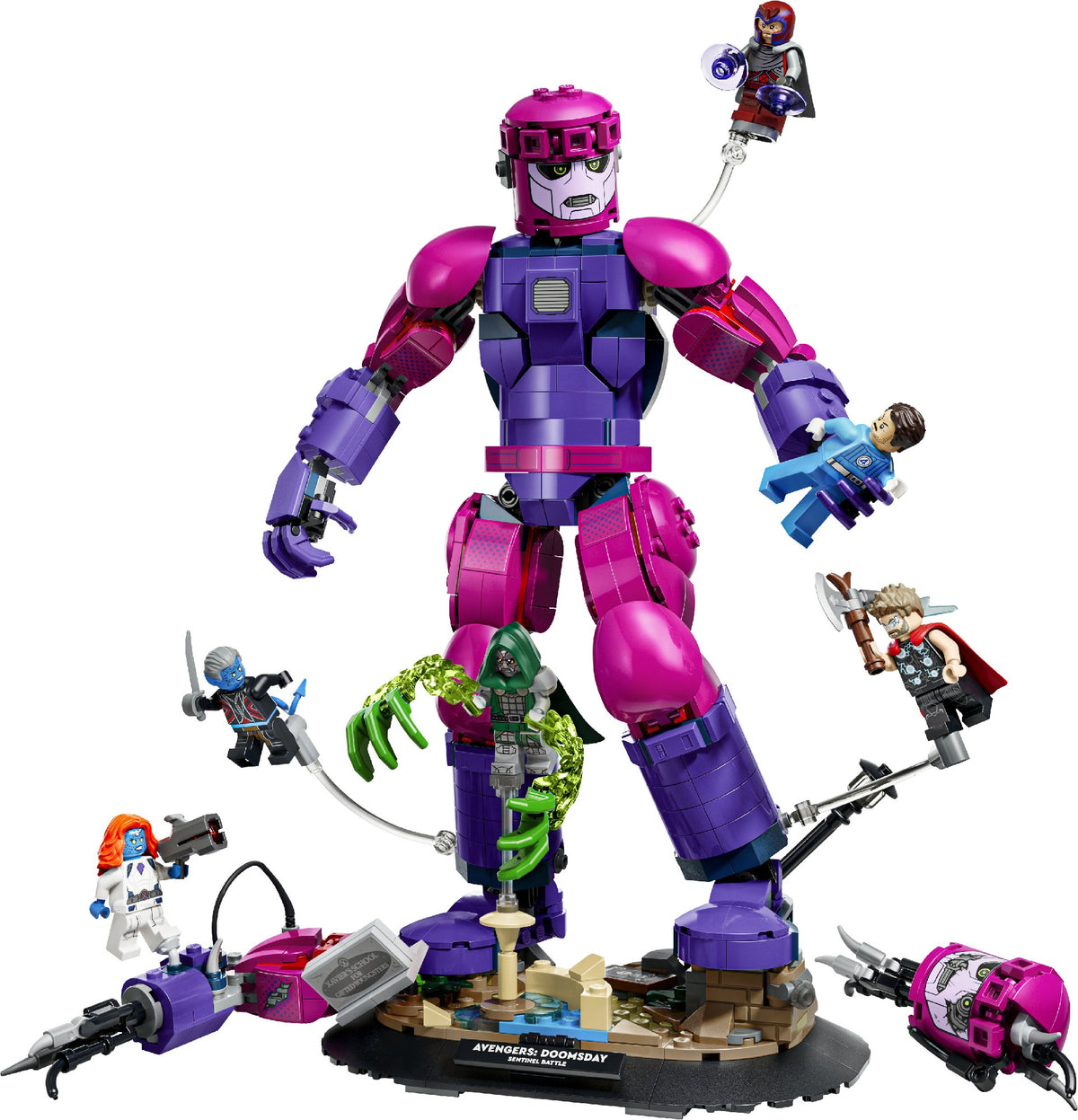 LEGO 76348 MARVEL EPIC BATTLE: AVENGERS: DOOMSDAY AGE: 9+