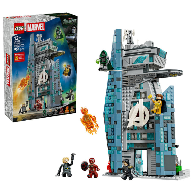 LEGO 76352 MARVEL AVENGERS: DOOMSDAY NEW AVENGERS TOWER AGE: 12+