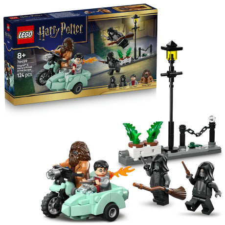 LEGO HARRY POTTER TM HAGRID™ & HARRY'S PRIVET DRIVE ESCAPE 76459 AGE: 8+