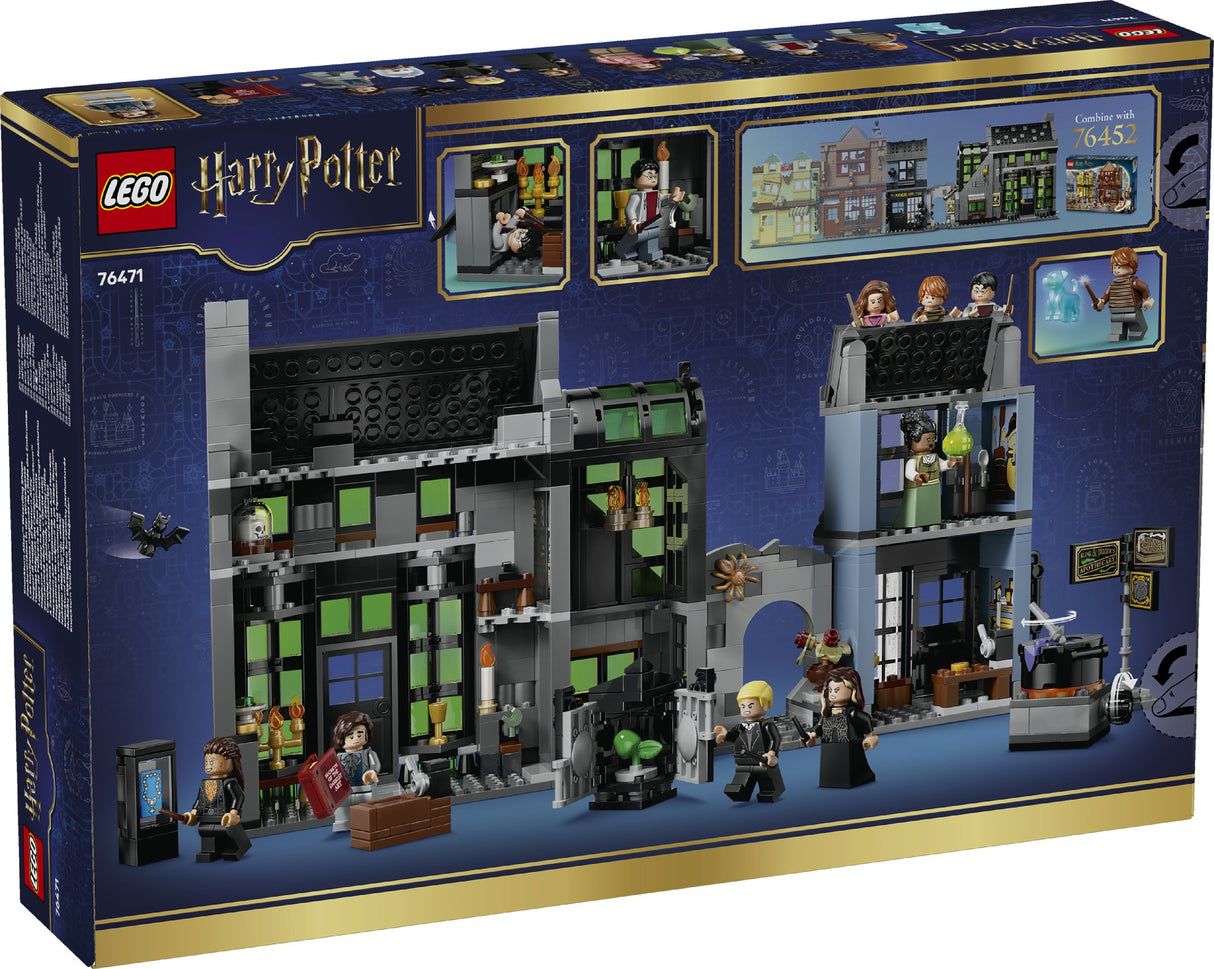 LEGO 76471 HARRY POTTER KNOCKTURN ALLEY WIZARDING SHOPS AGE: 8+