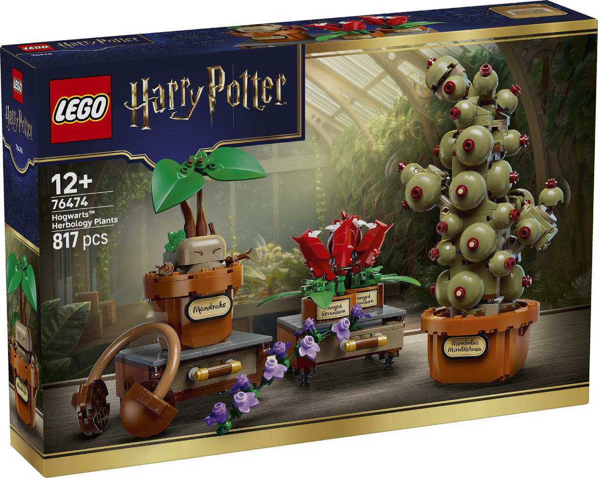 LEGO 76474 HARRY POTTER HOGWARTS HERBOLOGY PLANTS AGE: 12+