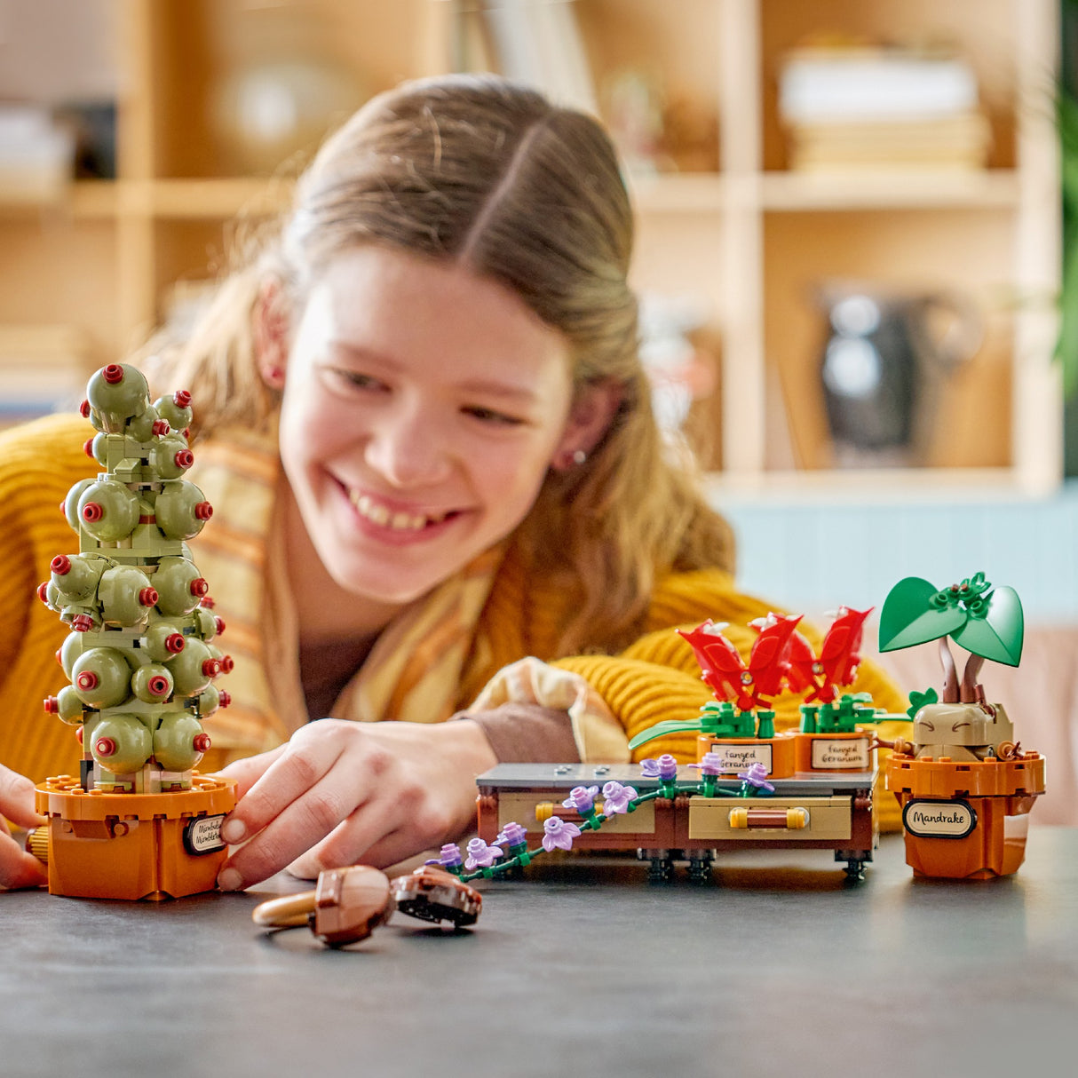 LEGO 76474 HARRY POTTER HOGWARTS HERBOLOGY PLANTS AGE: 12+