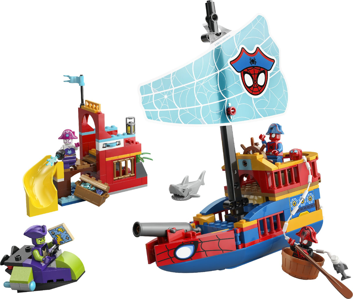 LEGO SPIDEY TEAM SPIDEY PIRATE SHIP 11208 AGE: 4+
