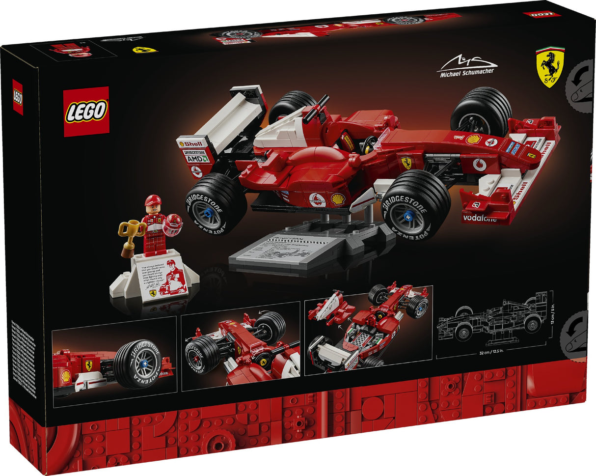 Lego Icons Ferrari F2004 & Michael Schumacher 11375  Age: 18+