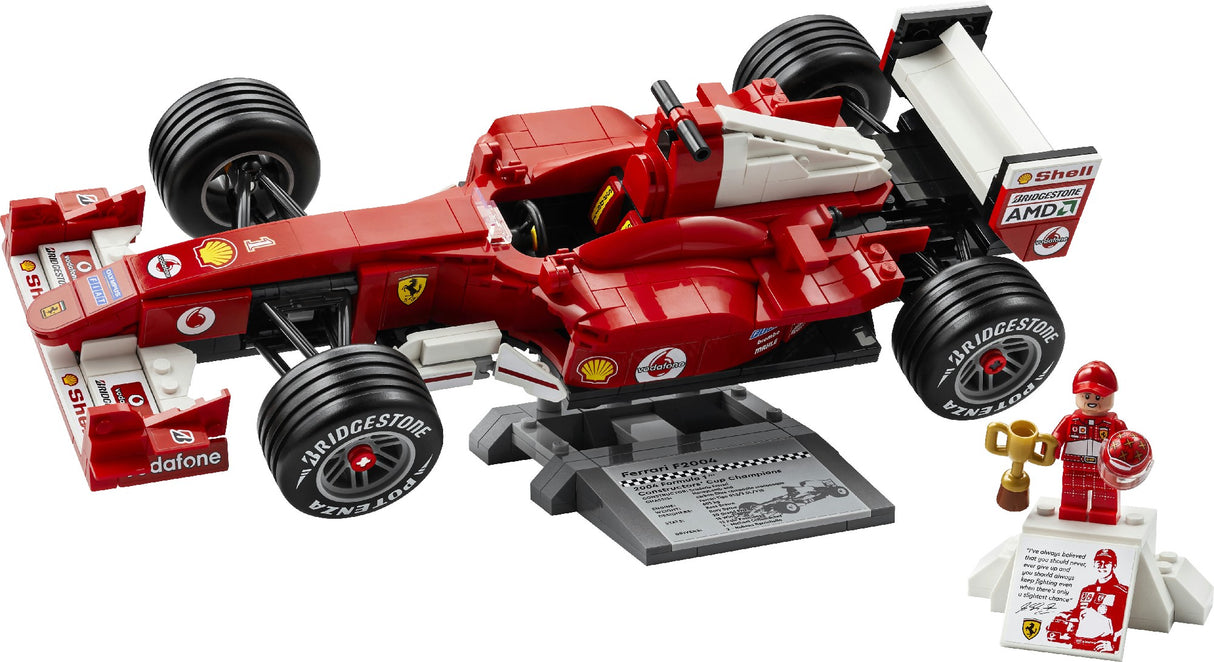 Lego Icons Ferrari F2004 & Michael Schumacher 11375  Age: 18+