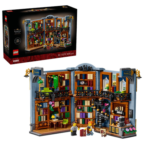 LEGO 11379 ICONS BOOKSTORE: BOOK NOOK AGE: 18+