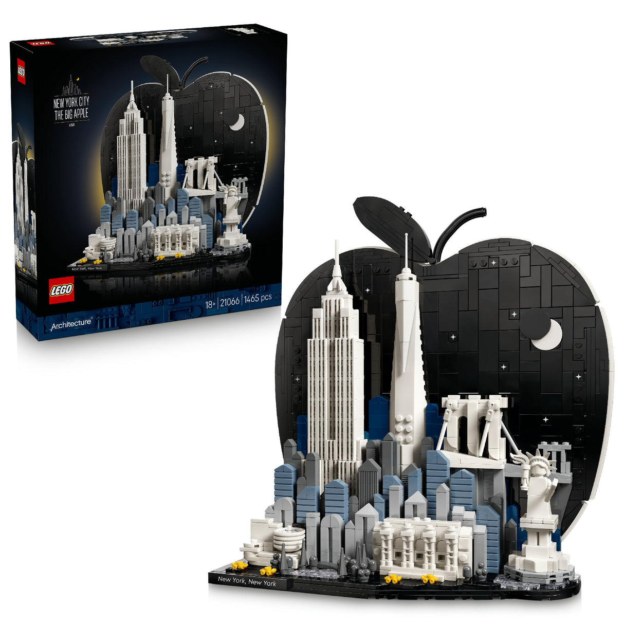 LEGO 21066 ARCHITECTURE NEW YORK CITY - THE BIG APPLE AGE: 18+