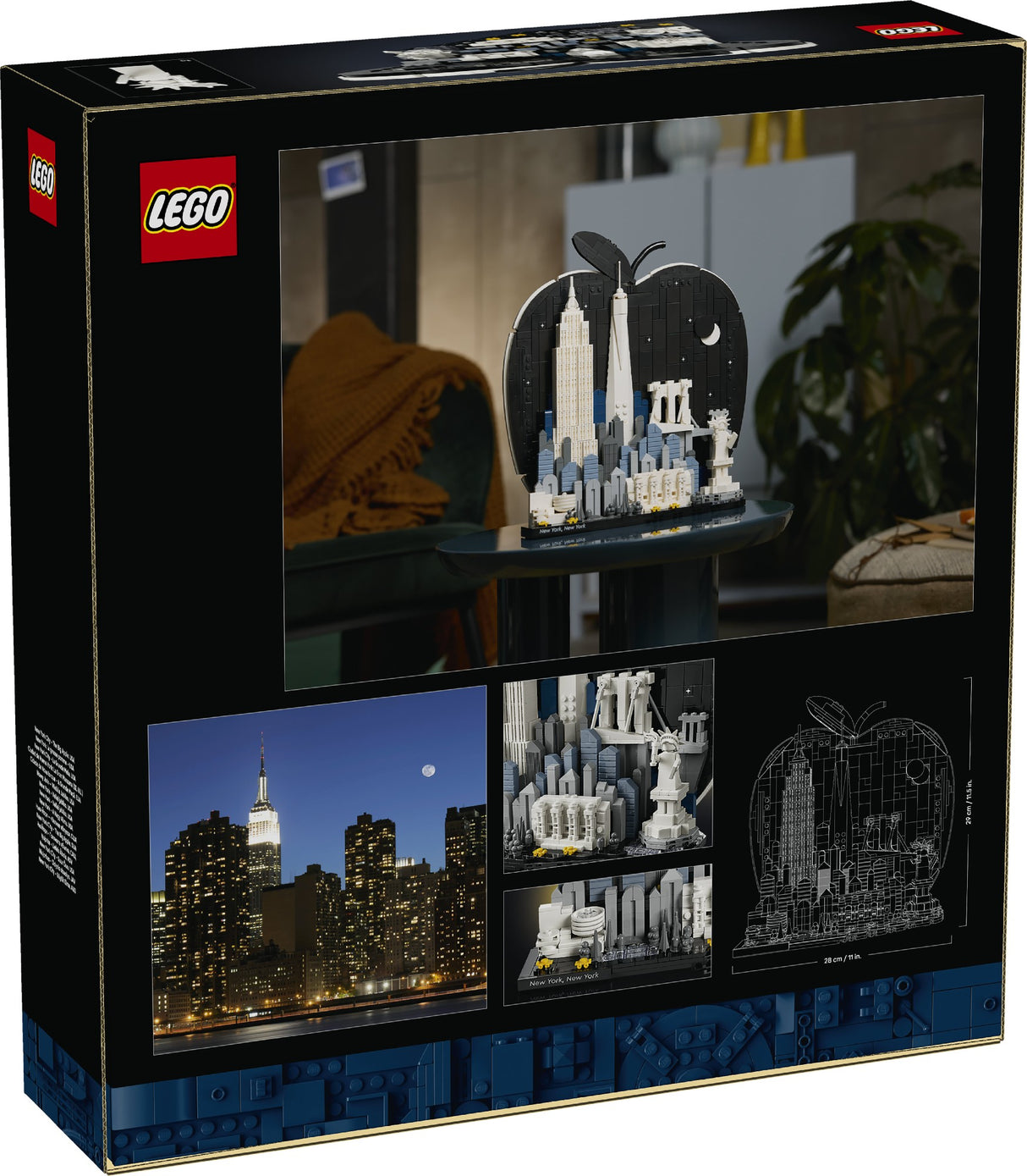LEGO 21066 ARCHITECTURE NEW YORK CITY - THE BIG APPLE AGE: 18+