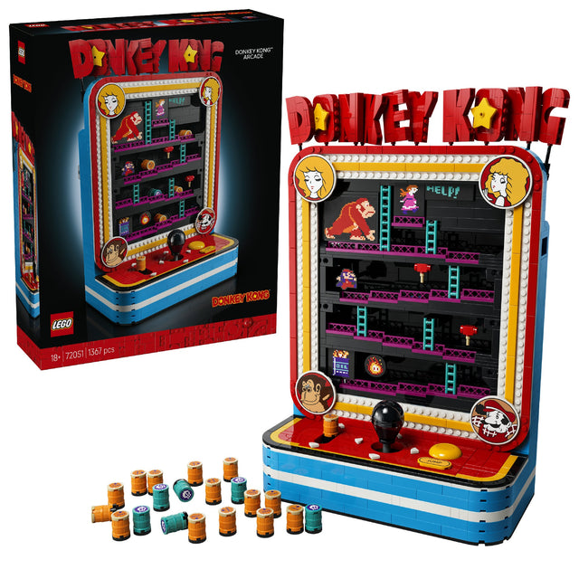 LEGO 72051 SUPER MARIO DONKEY KONG ARCADE AGE: 18+