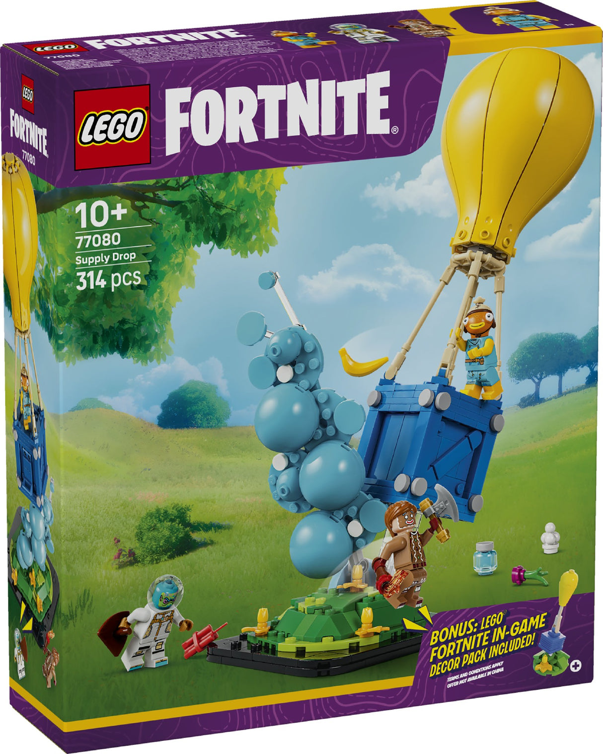 LEGO 77080 FORTNITE SUPPLY DROP AGE: 10+