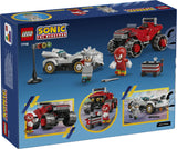 LEGO SONIC SILVER'S CAR VS. KNUCKLES' MONSTER TRUCK 77118 AGE: 8+