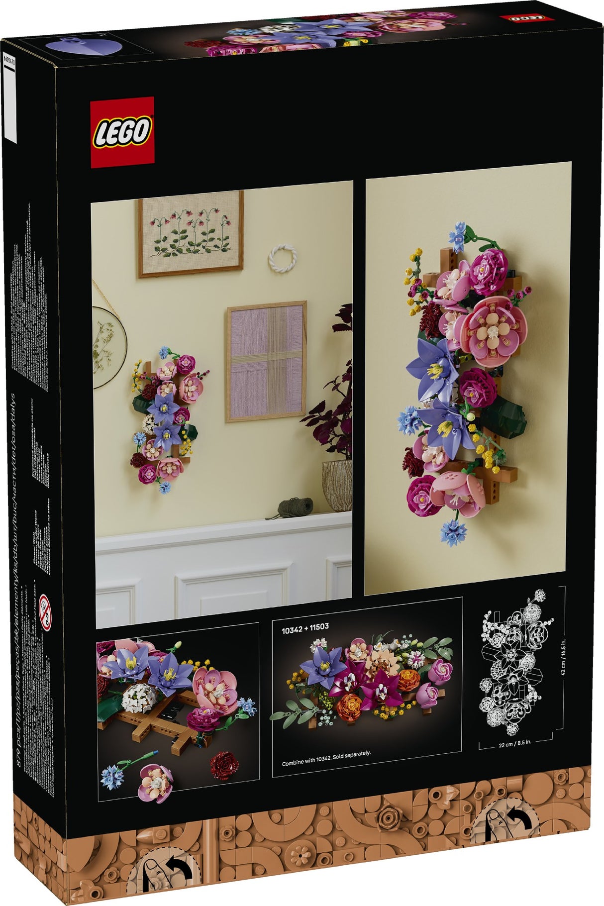Lego Botanicals Flower Wall 11503  Age: 18+