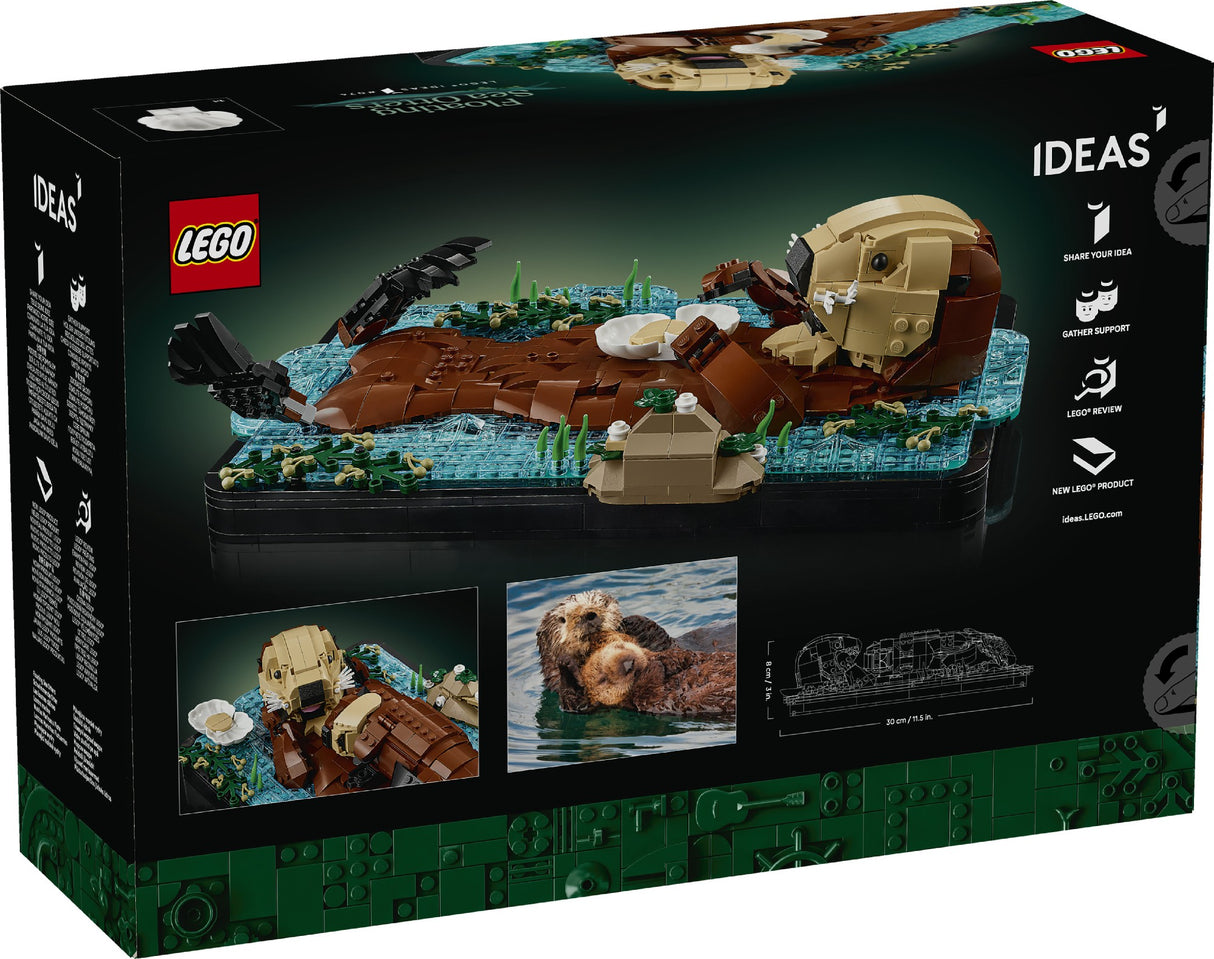 Lego Ideas Floating Sea Otters 21366 Age: 18+