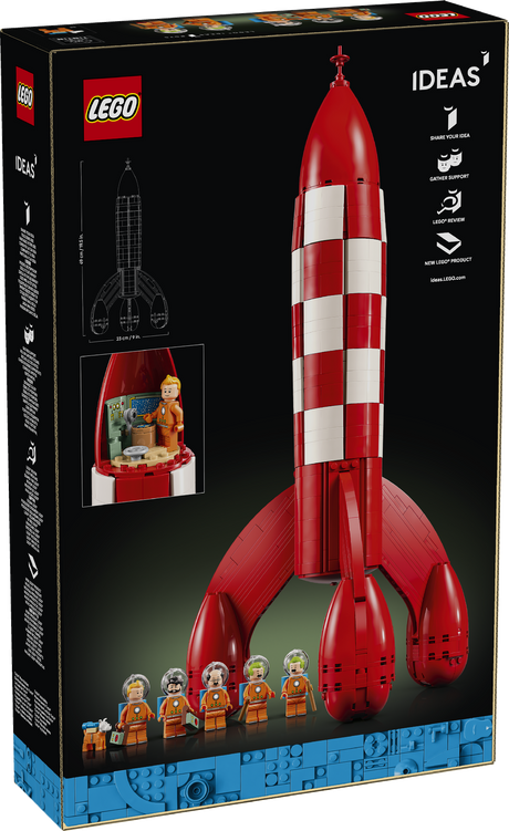 Lego Ideas Tintin® Moon Rocket 21367 Age: 18+