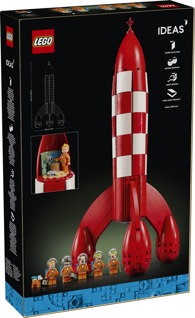 Lego Ideas Tintin® Moon Rocket 21367 Age: 18+