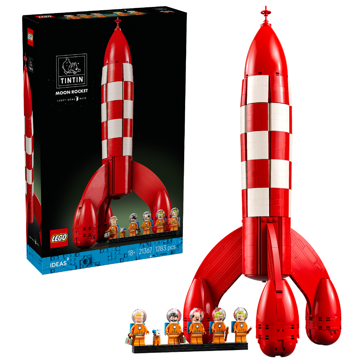 Lego Ideas Tintin® Moon Rocket 21367 Age: 18+