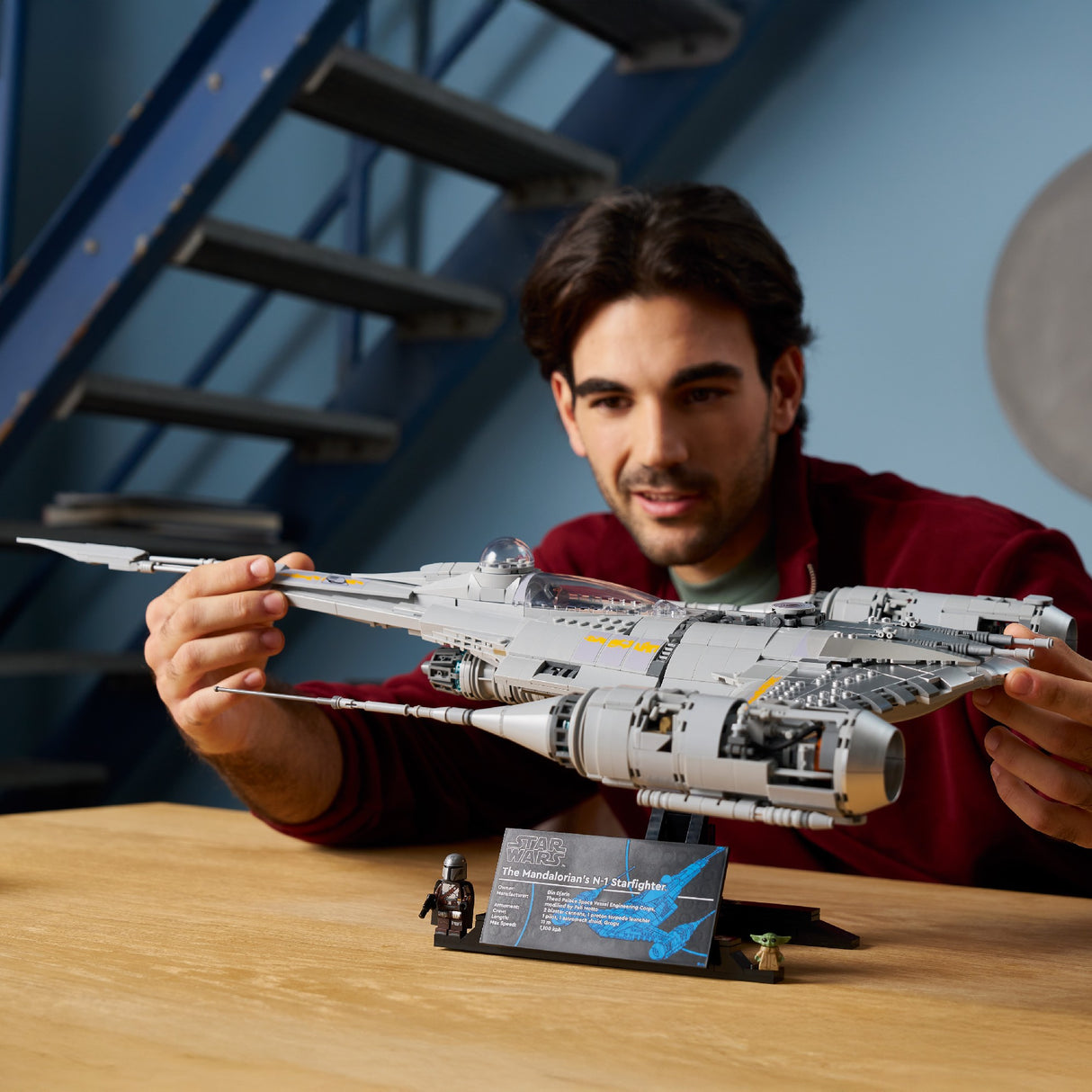 LEGO 75442 STAR WARS THE MANDALORIAN'S N-1 STARFIGHTER AGE: 18+